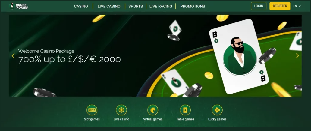 Bruce Pokies Exploring the Best of Online Gambling